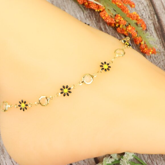 "Dainty Anklet for Women – Elegant Everyday Jewelry & Perfect Gift | MLCRC1514 - Picture 1 of 10